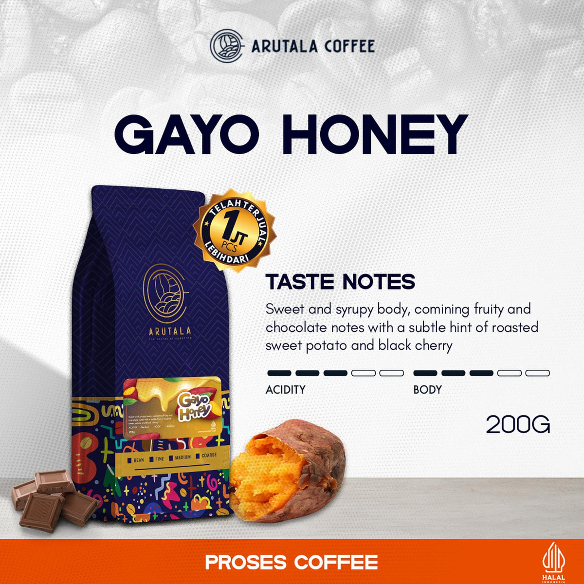 ARUTALA Arabika Gayo Honey
