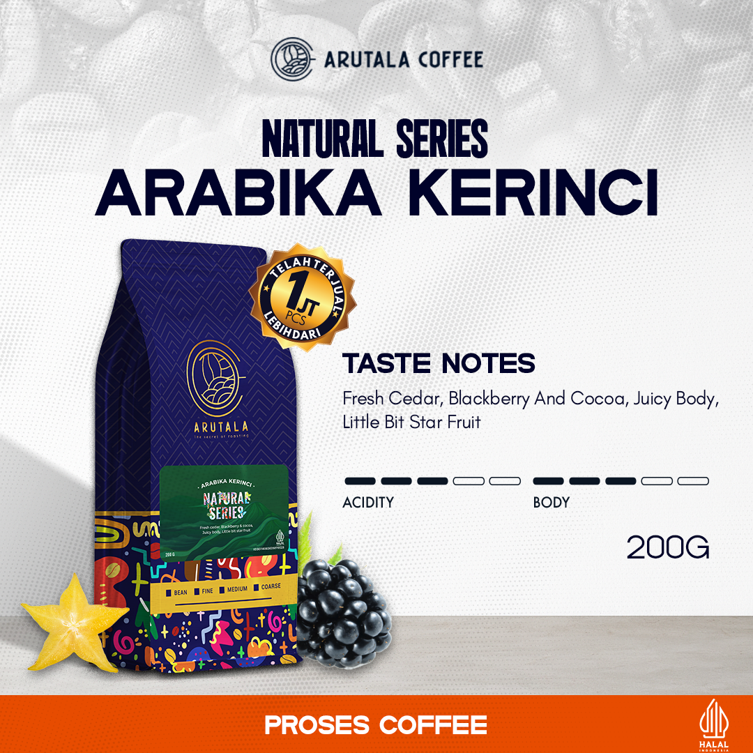 ARUTALA Natural Series – Arabika Kerinci
