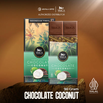 WoCA Premium Chocolate Bar - Cokelat Batang 90 gram