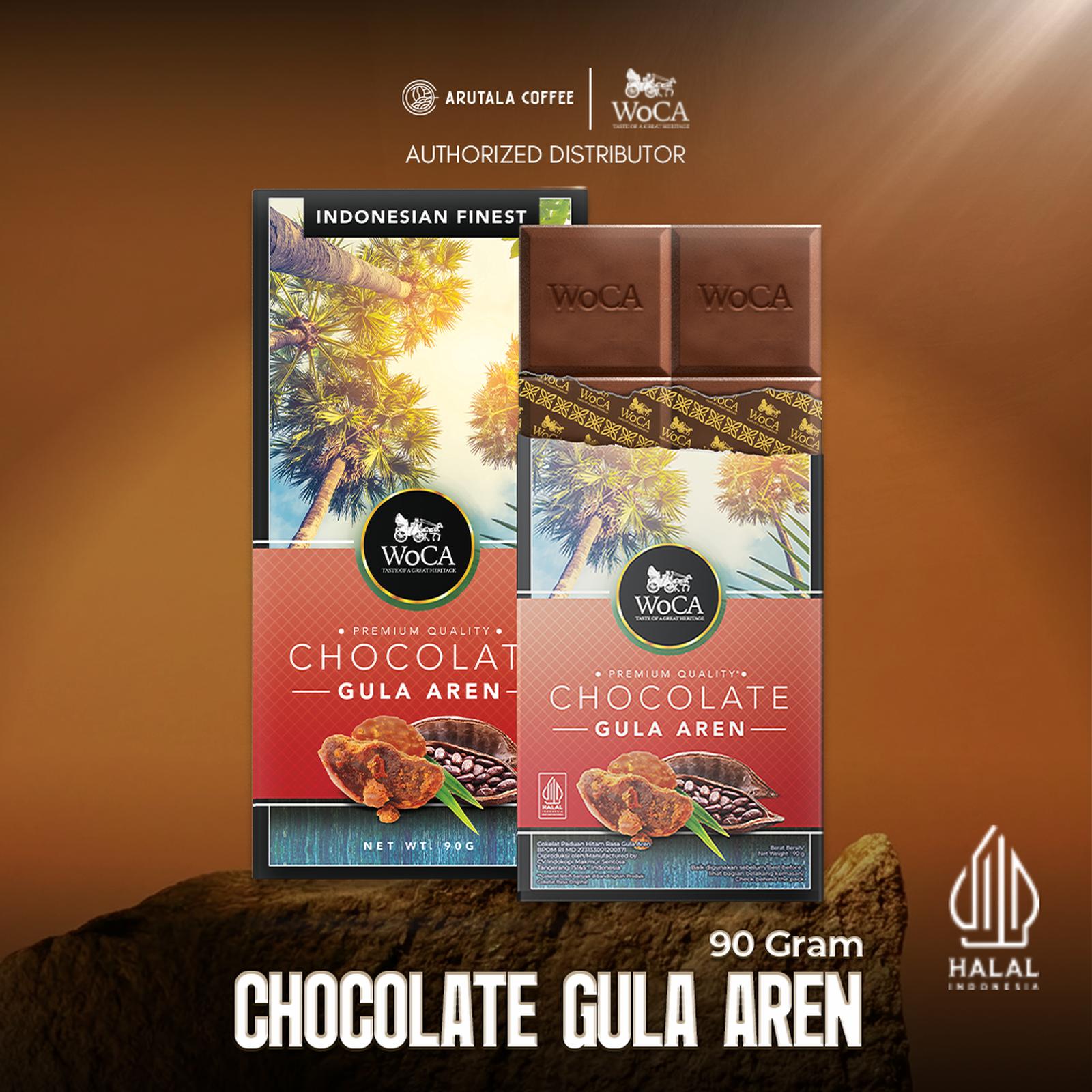 WoCA Premium Chocolate Bar - Cokelat Batang 90 gram