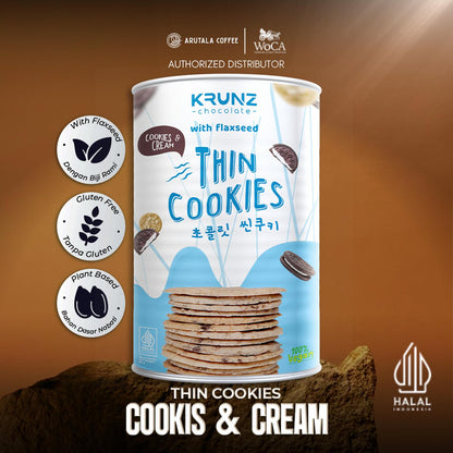 WoCA Thin Cookies Krunz Chocolate