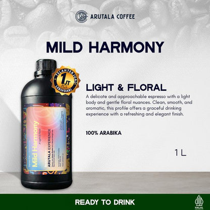 Arutala Espresso Cair 1000ml Siap Minum Barista Choice